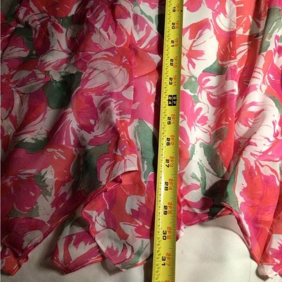Drapers & Diamonds Petites  FLORAL SKIRT - Picture 8 of 11